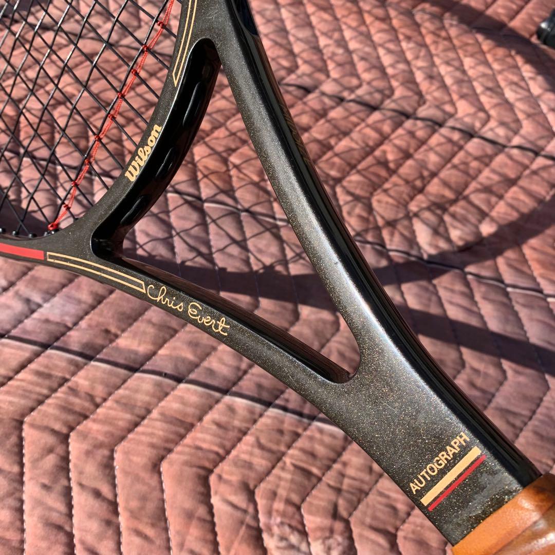 レア　Wilson Chris Evert Autograph ラケット　テニス