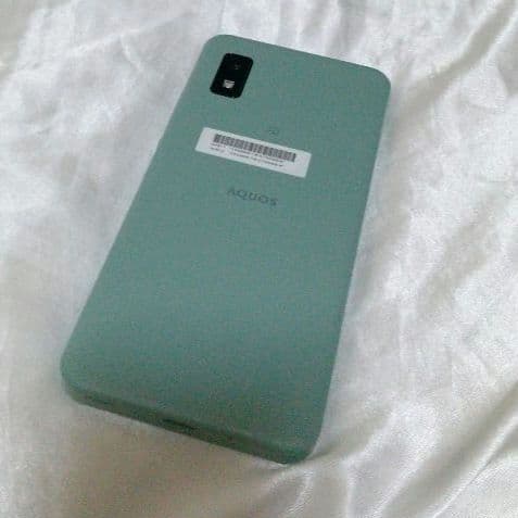 ※ジャンク※ミントグリーン スマートフォン 本体