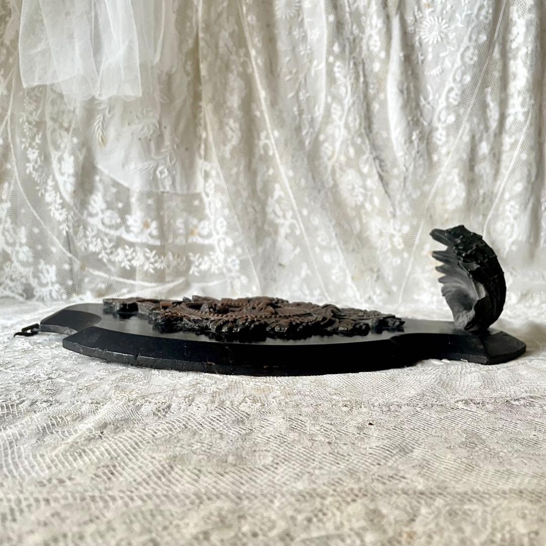 聖母マリア聖水盤　ベネティエ　レリーフ　ナポレオン三世様式フランスアンティーク