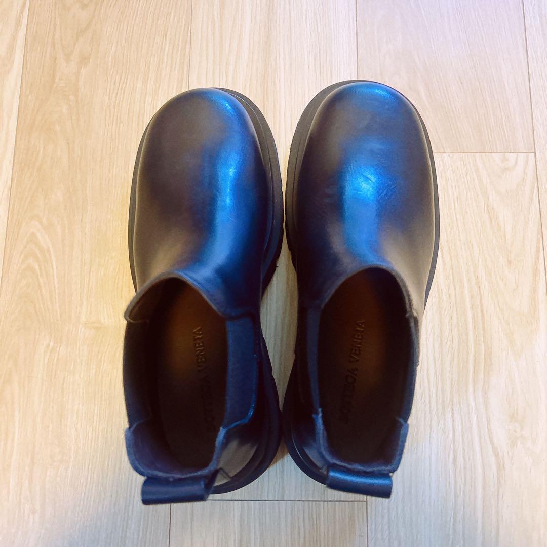 BOTTEGA VENETAボッテガヴェネタ　ラグ チェルシーアンクルブーツ