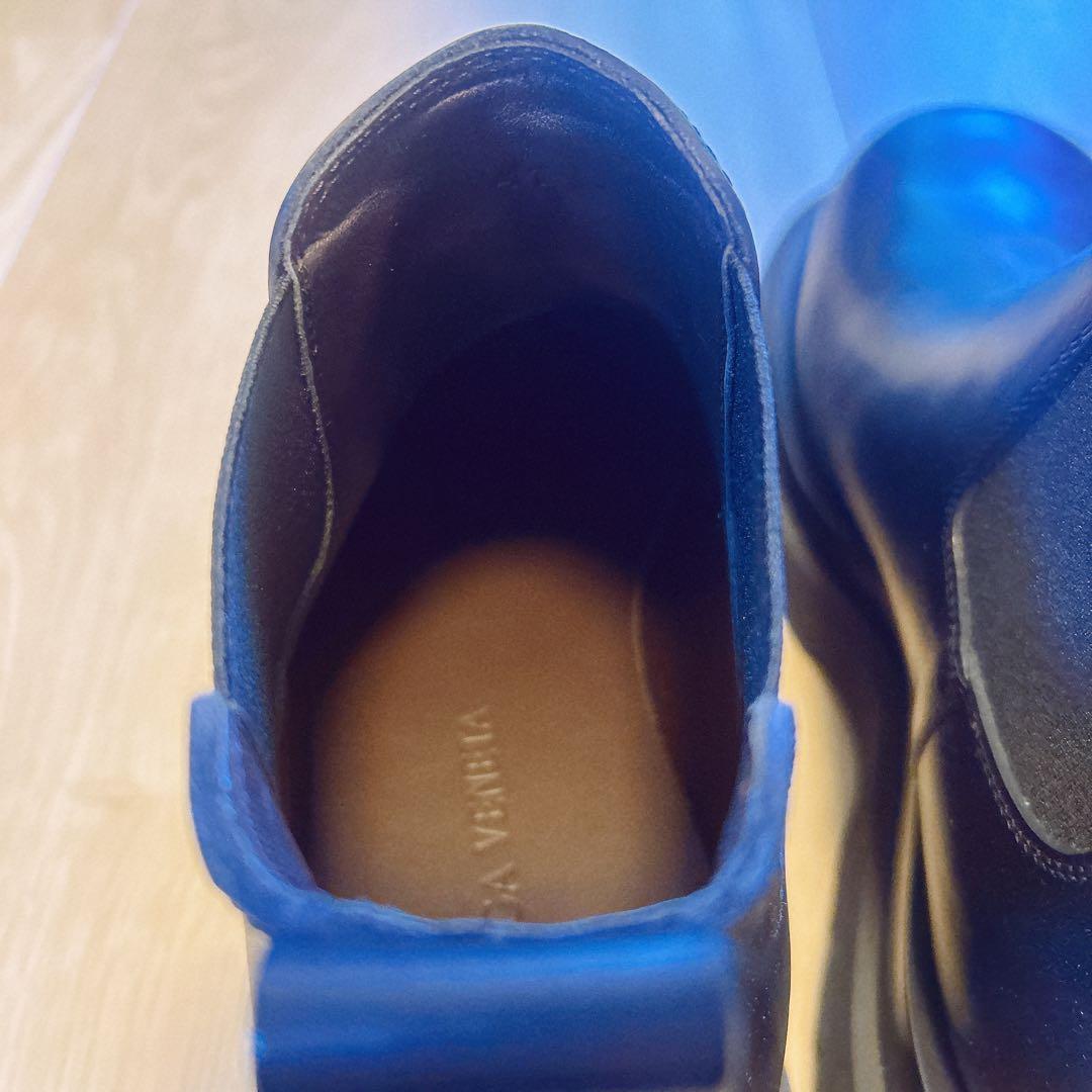 BOTTEGA VENETAボッテガヴェネタ　ラグ チェルシーアンクルブーツ