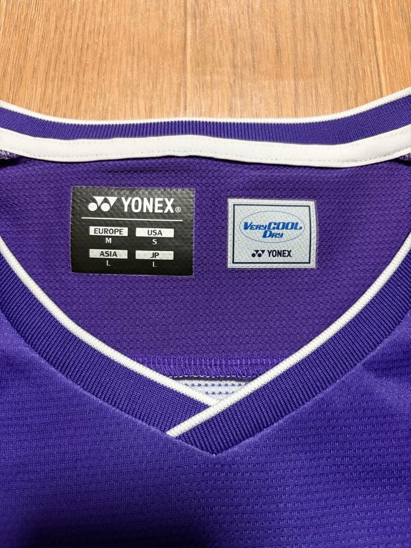 YONEX ゲームシャツ L