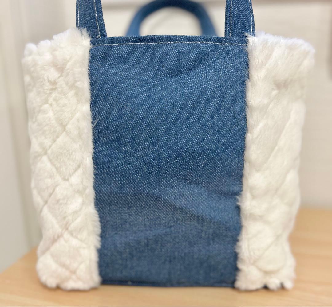 ル*ク様 コヤンイサムチョン 新作★ モコモコ リトルサンダートートバッグバッグ