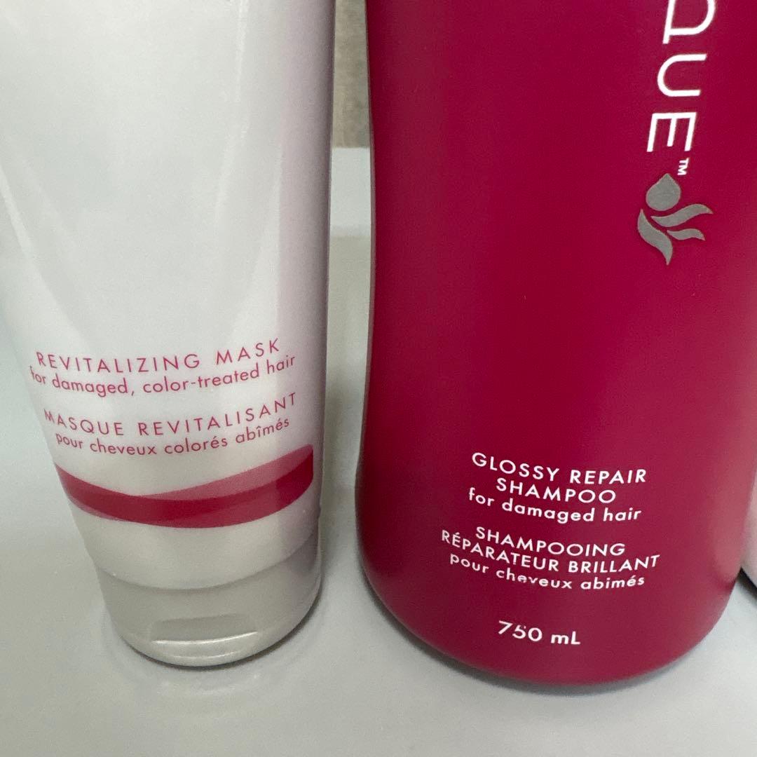 新品・未使用サテニークリペアシャンプーコンディショナーヘアマスクセットAmway