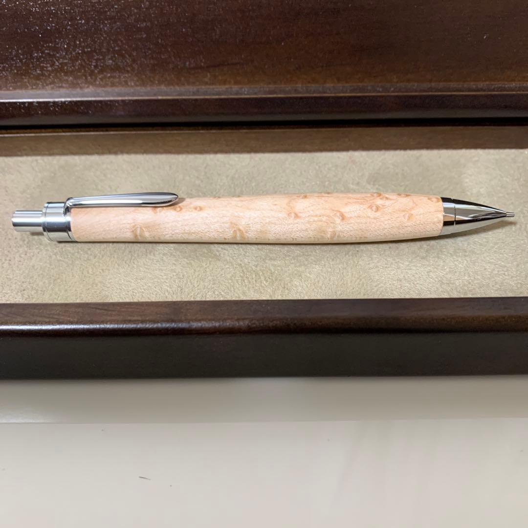 【新品未使用】バーズアイメイプル シャーペン
