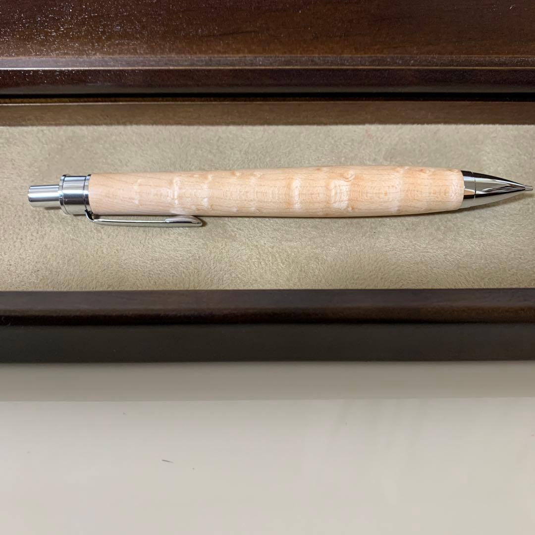 【新品未使用】バーズアイメイプル シャーペン