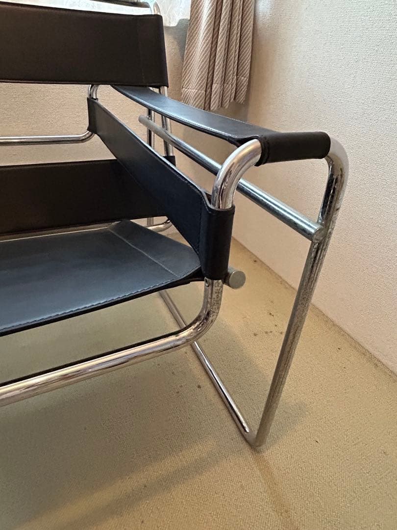 ワシリーチェア マルセル•ブロイヤー スチールパイプ椅子