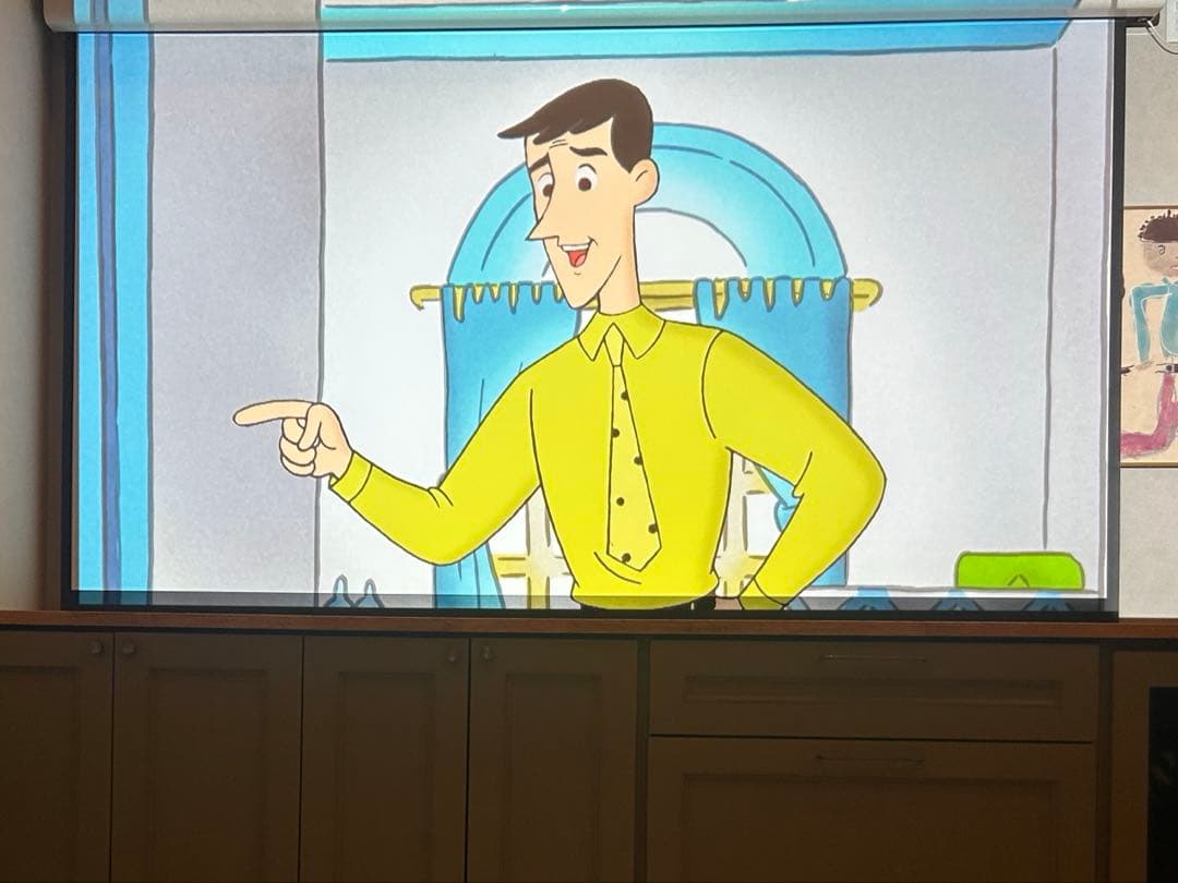 【値下げ】Theaterhouse プロジェクタースクリーン 100インチ