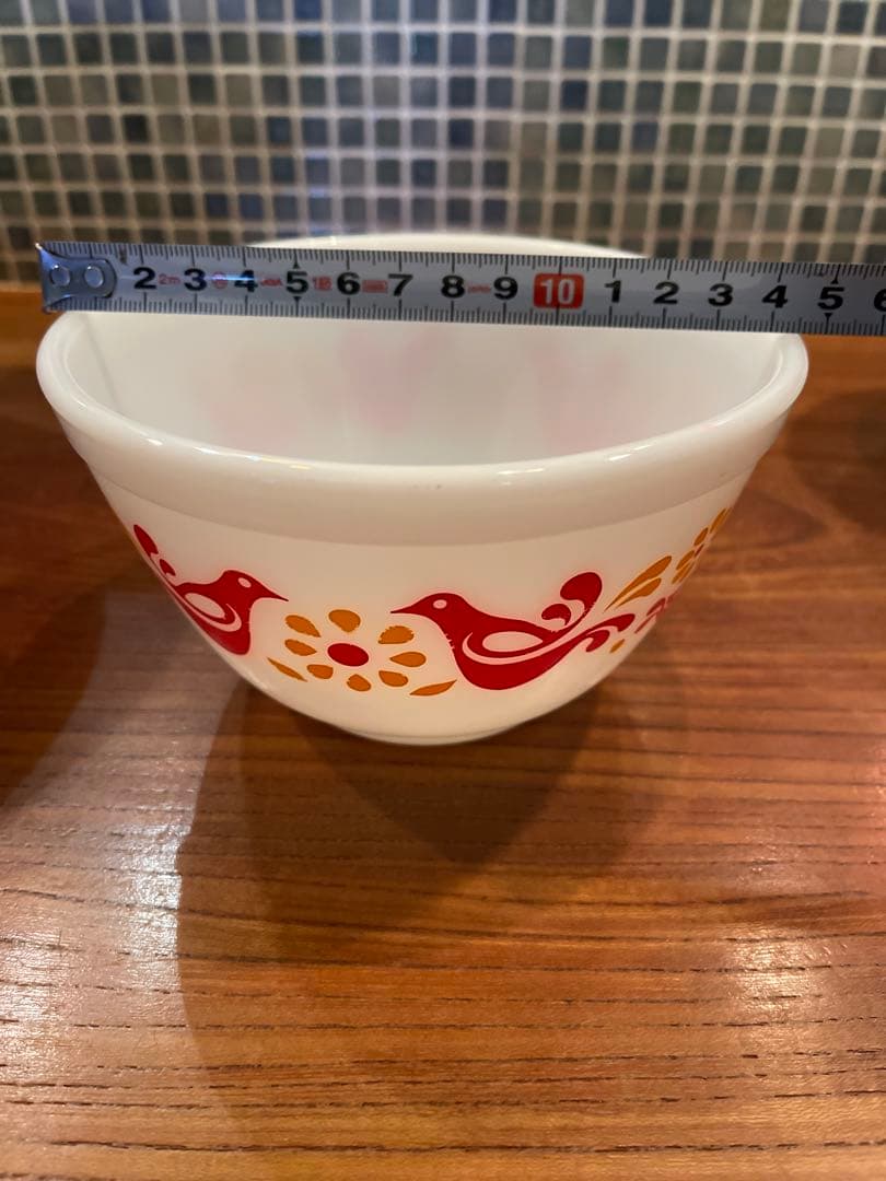 オールドパイレックス　大2中2小2の計6個　ボウルセット