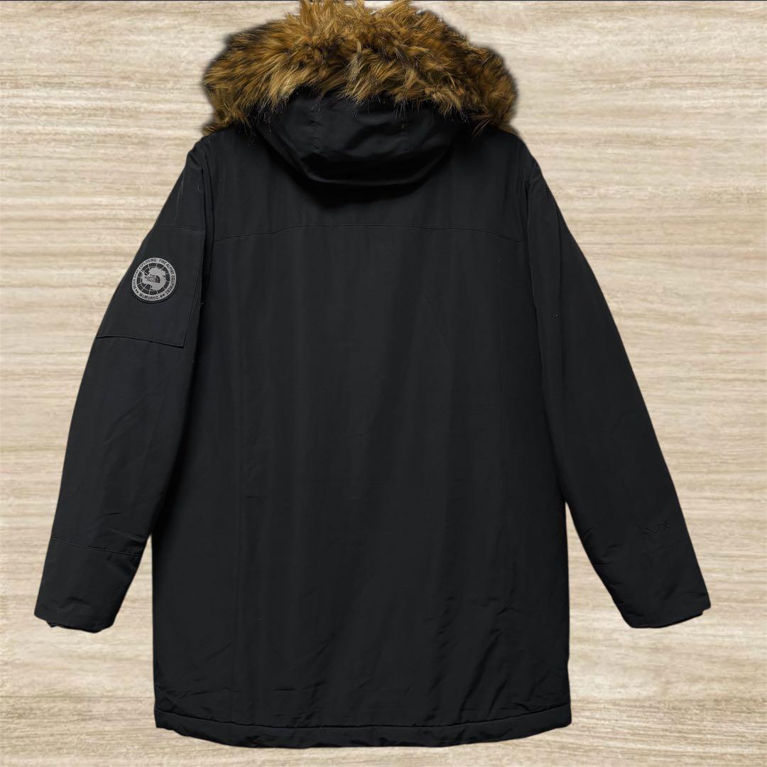超美品 ノースフェイス マクマード ロングダウン ブラック XL