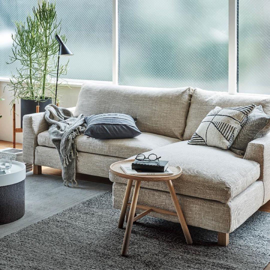 ACTUS LAULU カウチソファ　グレー