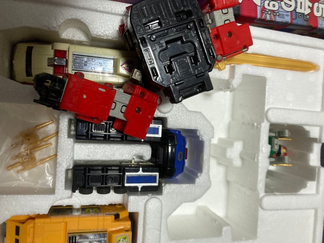 救急戦隊ゴーゴーファイブ DX超合金 緊急合体ビクトリーロボ