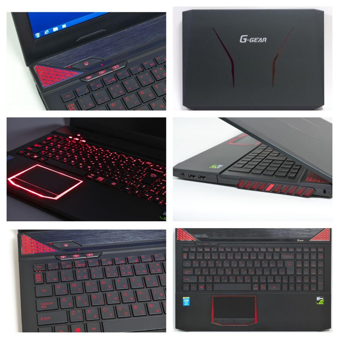 ★赤くたぎるゲーミングPC「G-GEAR」★爆速i7&高速SSD&GTX960M