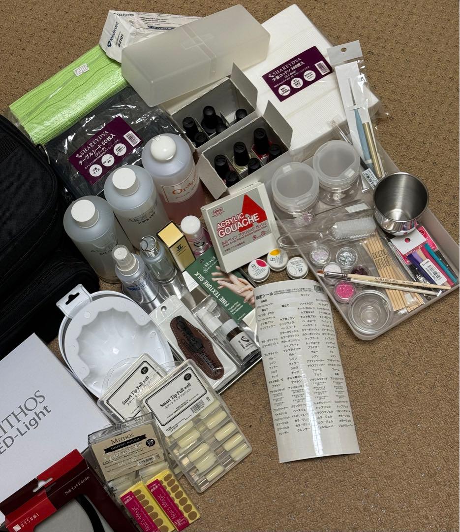 ユーキャン　ネイリスト講座　ネイリスト検定　まとめ売り　ジェルネイル　おまけ付き