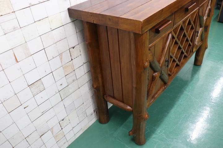 GMFN89○サイドボード リビングボード キャビネット 作業台 店舗什器 アジ