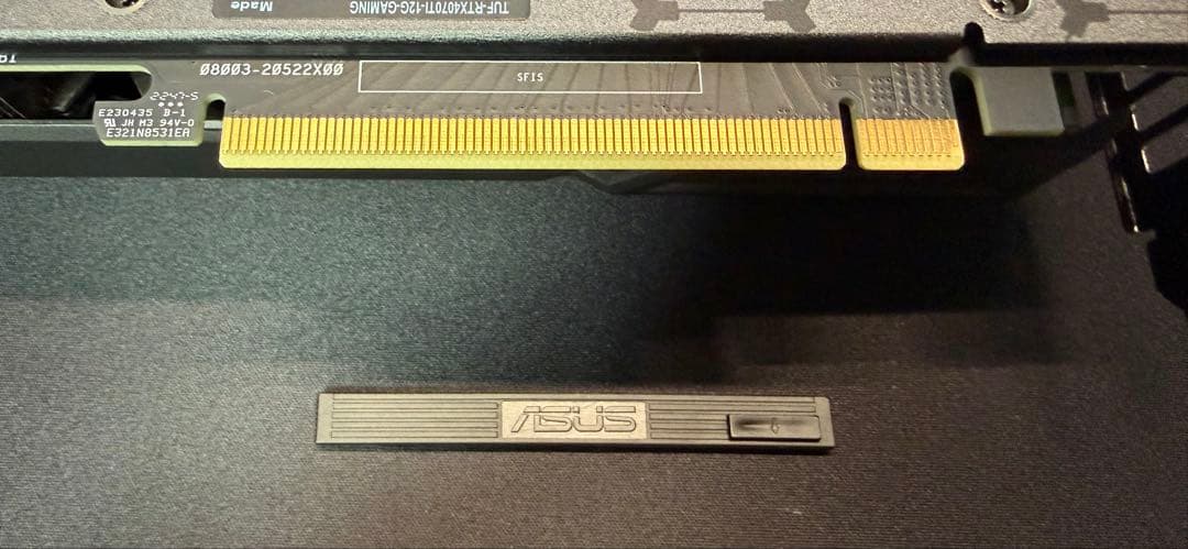 グラフィックボード・グラボ・ビデオカード ASUS TUF Gaming GeForce RTX 4070 Ti 12GB