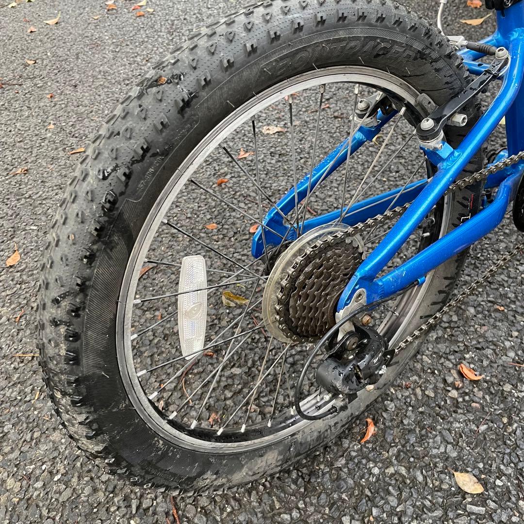 みさ　20インチ Precaliber 身長114-132cm ブルー