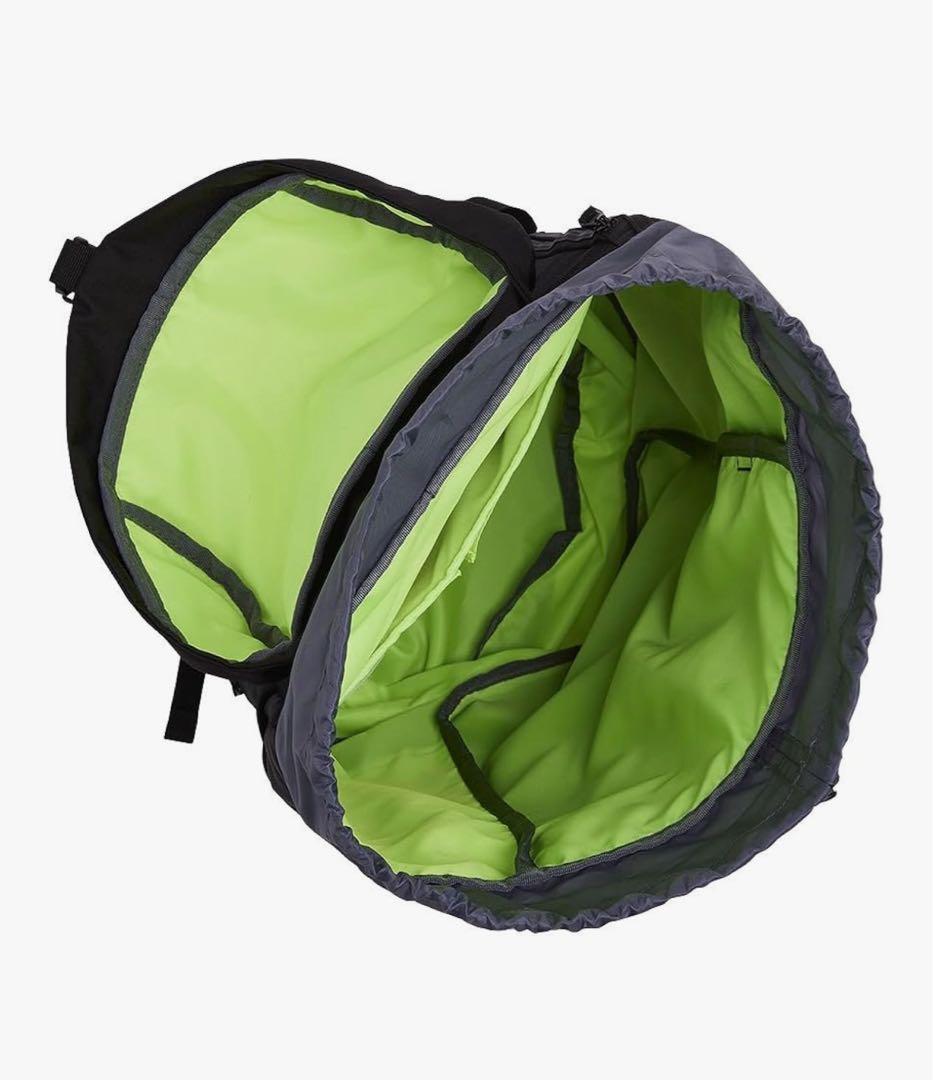 新品未使用】SFIDA ロールトップバックパック ブラック　40L