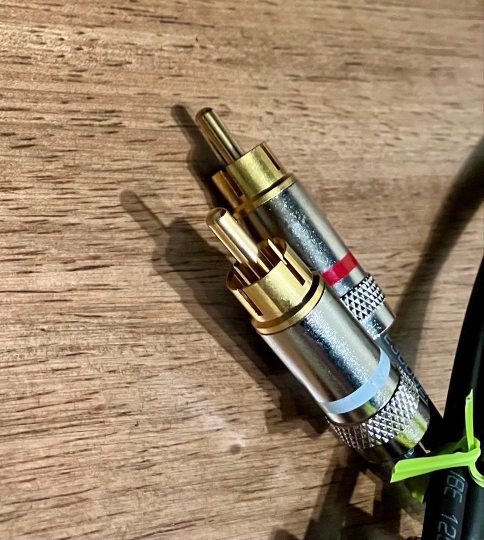 MOGAMI モガミ 2803 RCAケーブル 50cm 2本セット 音光堂