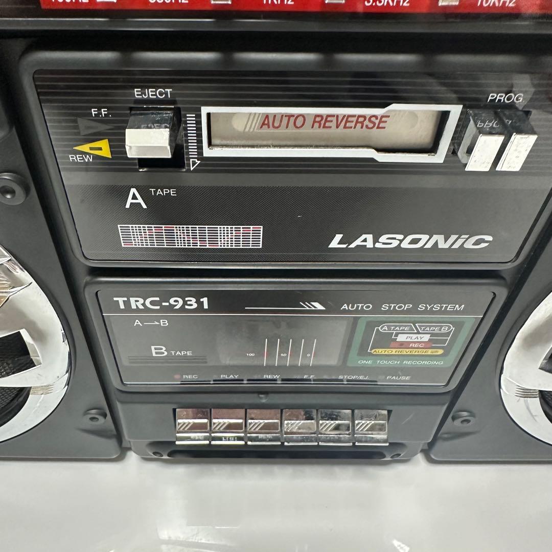 LASONiC ラソニック TRC-931 大型 ラジカセ レトロ ジャンク