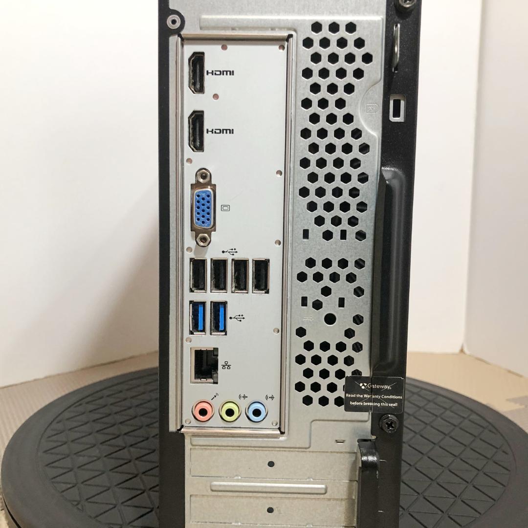 スリムタワーPC　Gateway SX3785 Corei3-9100 整備済み