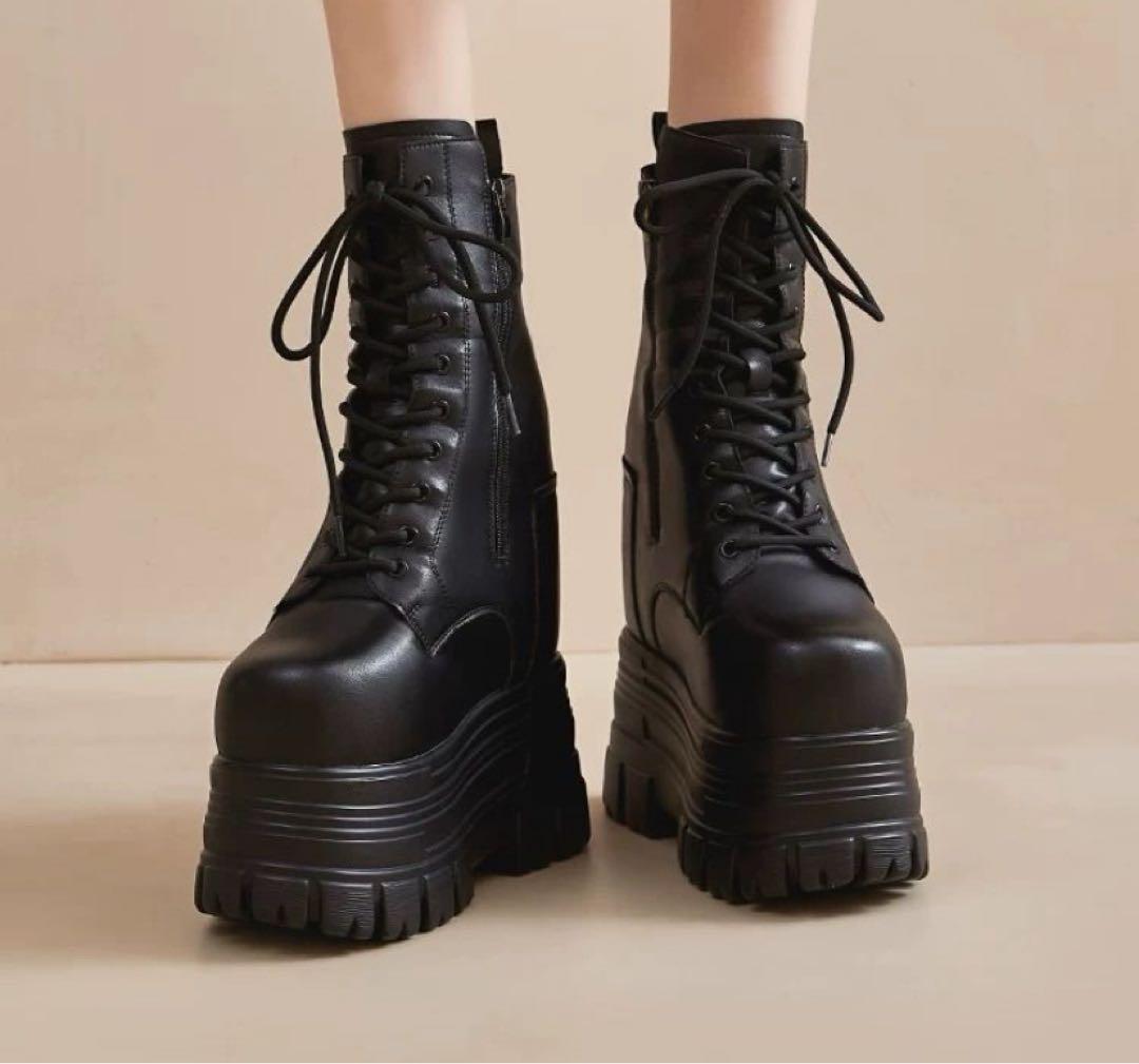K*a様 淘宝網 タオバオ 厚底ブーツ