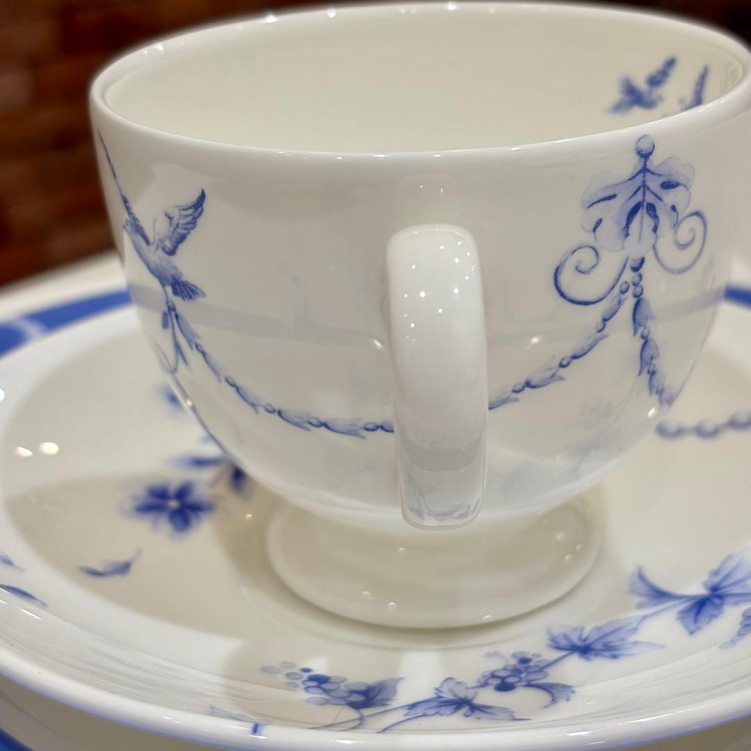 ♡ウエッジウッド　ハーモニー　カップ＆ソーサー＋プレート2枚セット