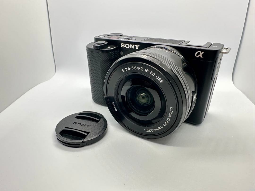 SONY　VLOGCAM ZV-E10L デジタル一眼カメラ(おまけレンズ付き)