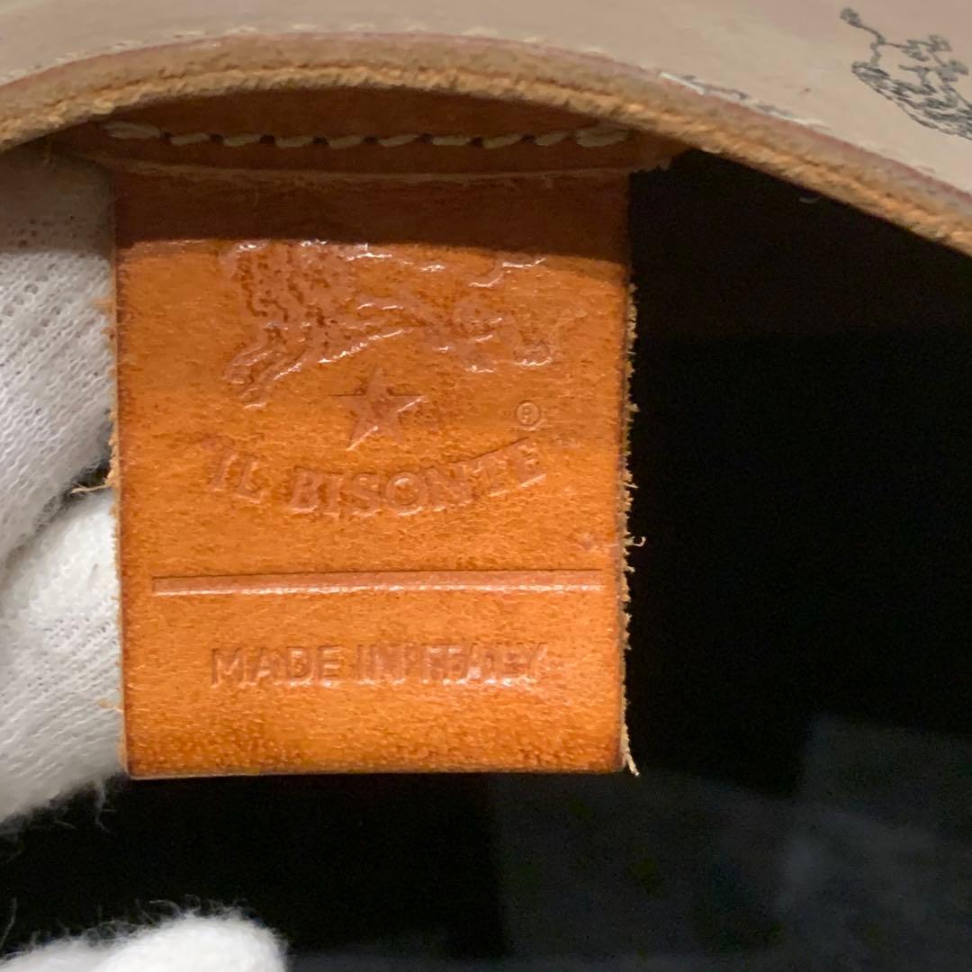 美品✨イルビゾンテ ショルダーバック 日本限定 ロゴ総柄 レザー グレージュ