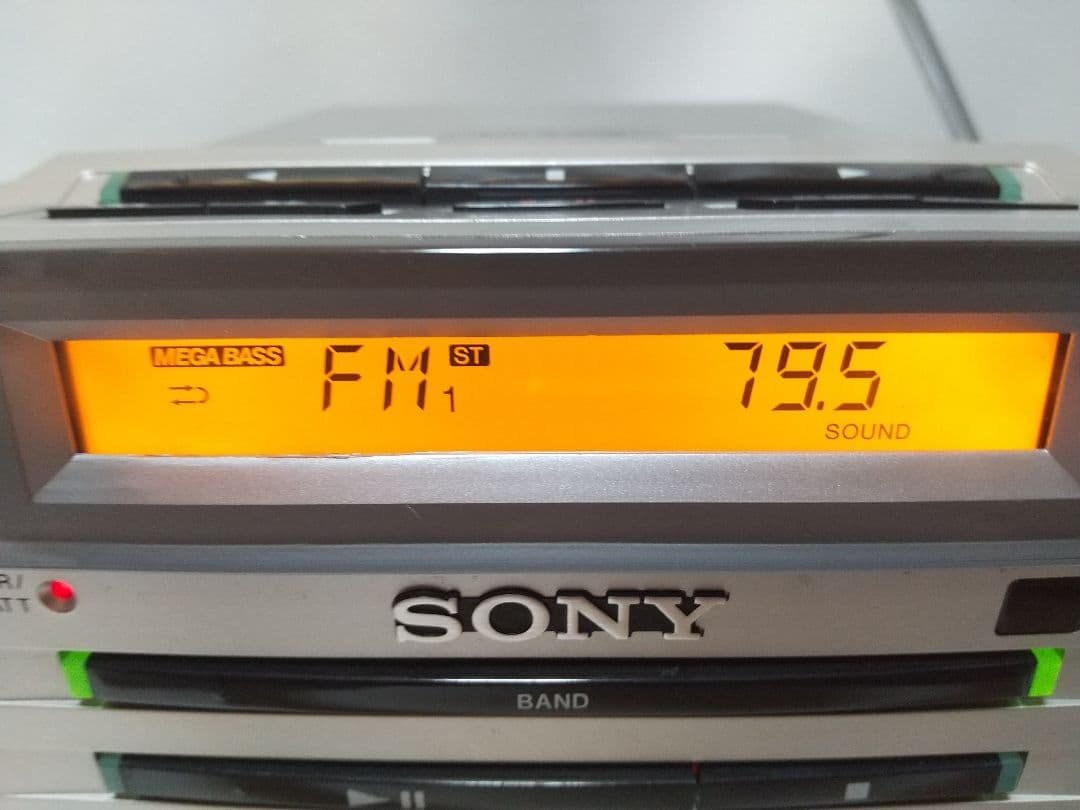 SONY ZS-D55 ラジカセ CDプレーヤー付き シルバー