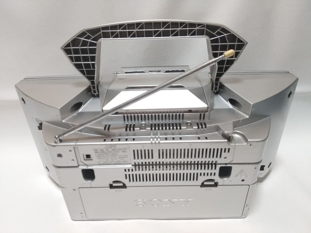 SONY ZS-D55 ラジカセ CDプレーヤー付き シルバー