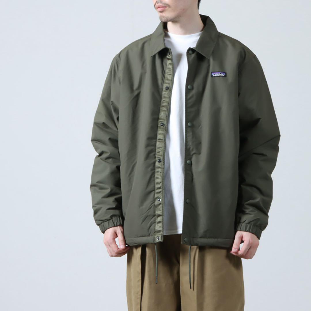 ★美品【patagonia】 イスマス・コーチズジャケット M オリーブ ボア