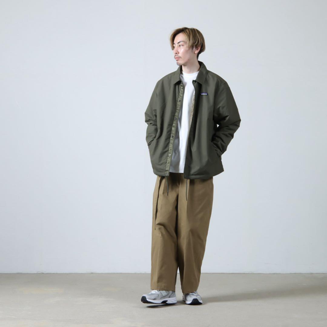 ★美品【patagonia】 イスマス・コーチズジャケット M オリーブ ボア