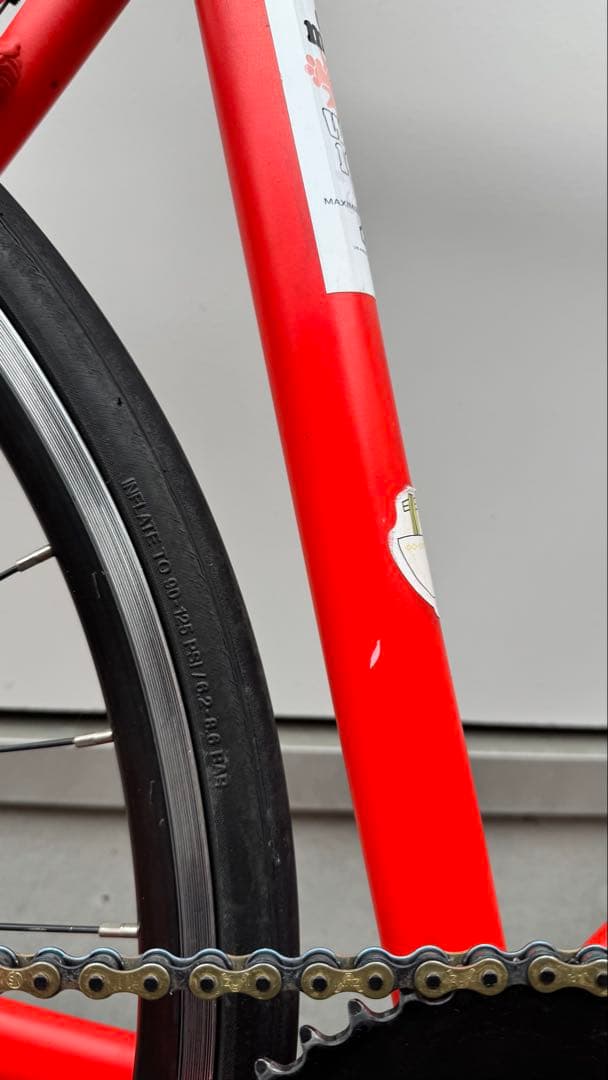 LEADER721 ピストバイク オレンジ サイズS