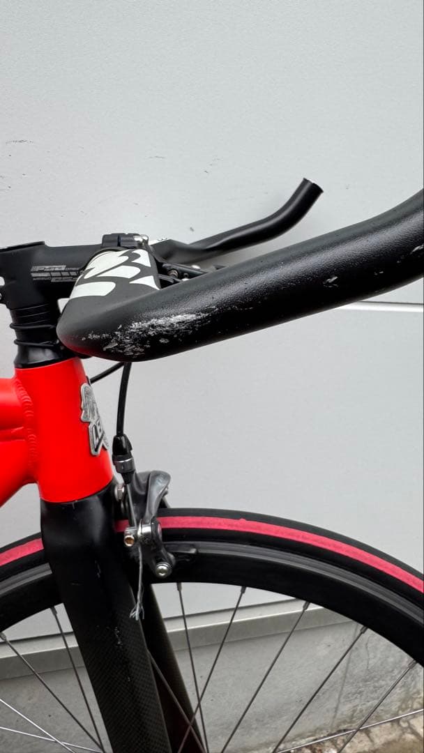 LEADER721 ピストバイク オレンジ サイズS