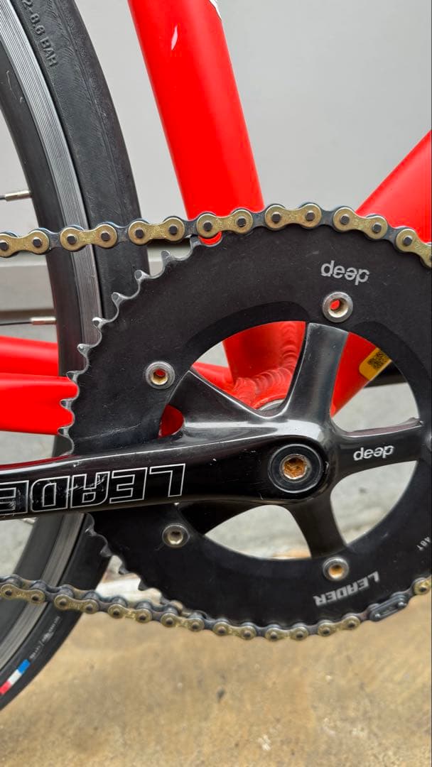 LEADER721 ピストバイク オレンジ サイズS