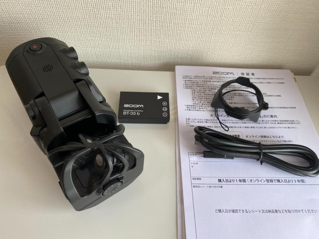 ZOOM ズーム Q8n-4K ハンディビデオレコーダー4K画質 ブラック