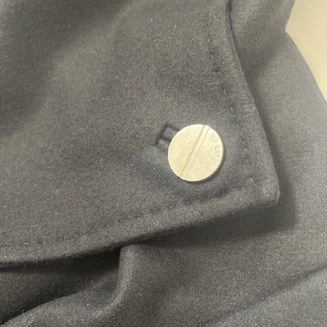 極美品　未使用　Ted baker ラップコート　カシミヤ混　ベルト　Aライン