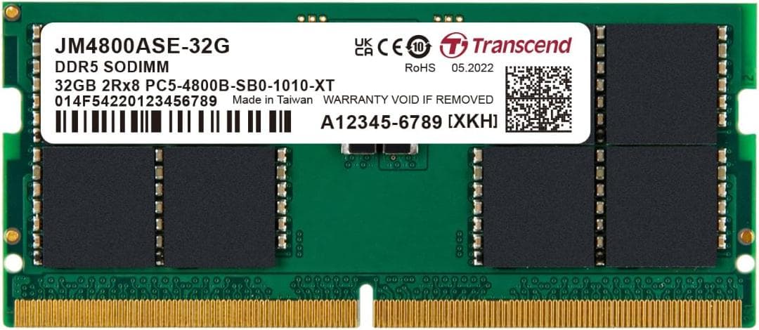 【新品・未開封】 DDR5 SO-DIMM 4800 32GB