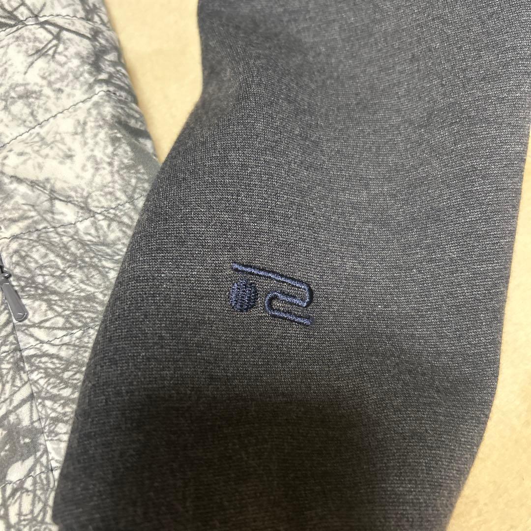 Rosasen ブラックレーベル 総柄ジャケット 46 上位ライン フード付