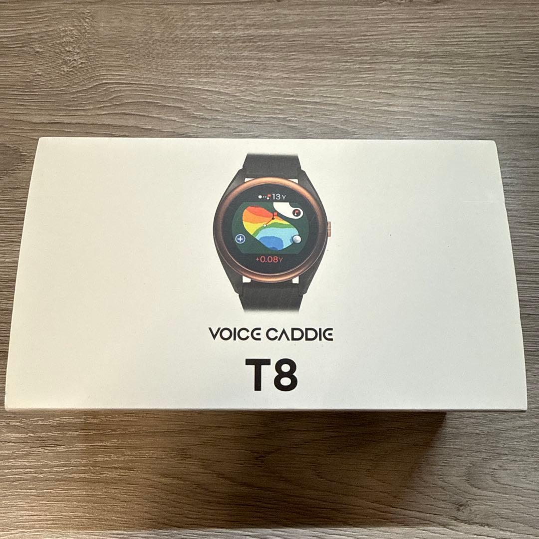 ボイスキャディ T8 VOICE CADDIE ブロンズ　希少モデル　ゴルフ時計