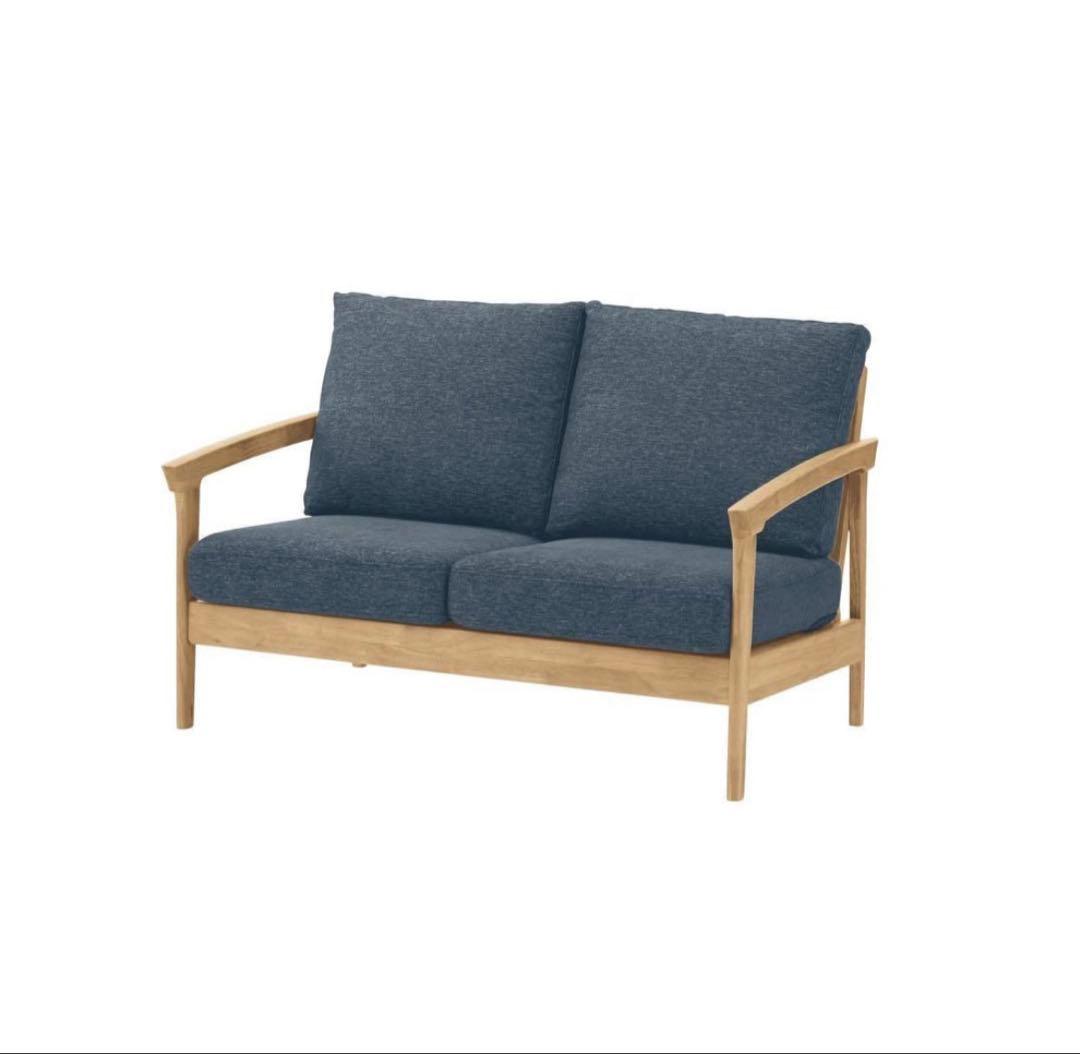 ベルメゾン　2人掛けソファ