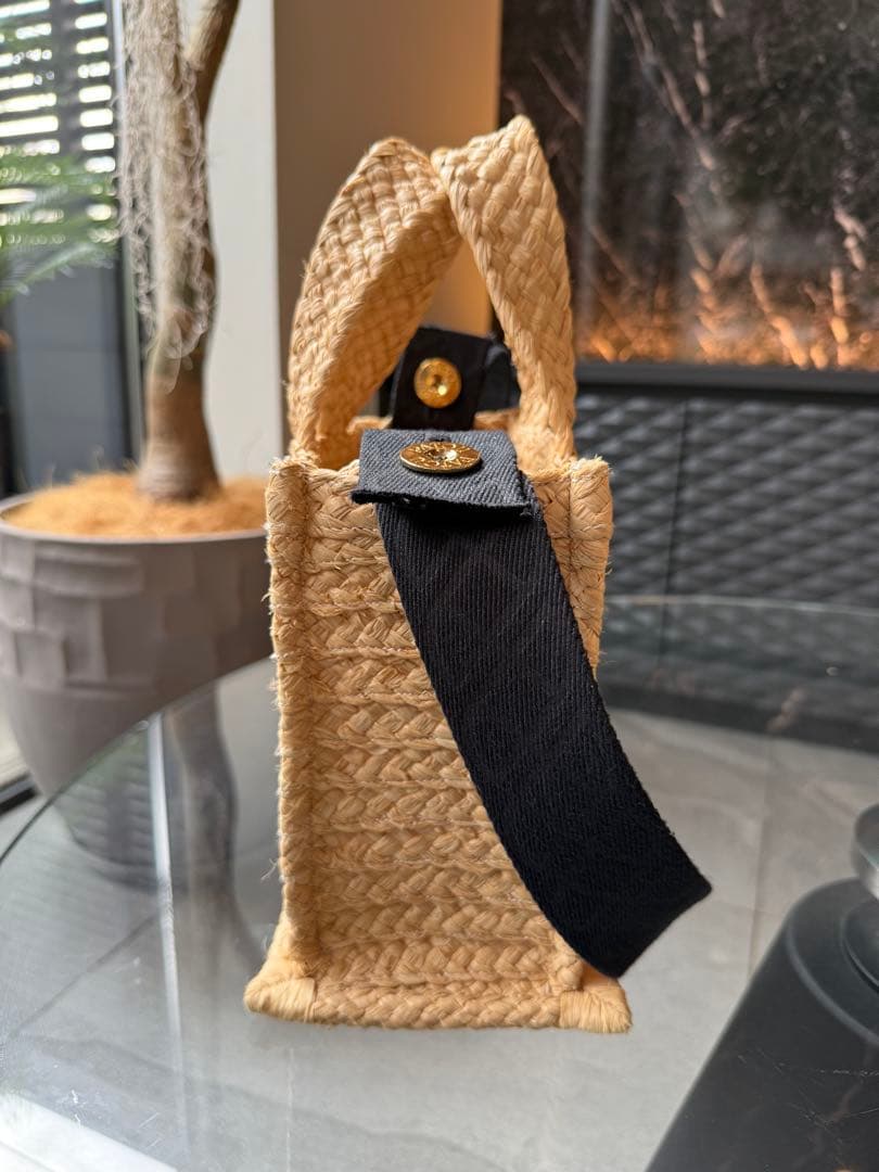 PATOU パトゥ ラフィア JPトート スモール