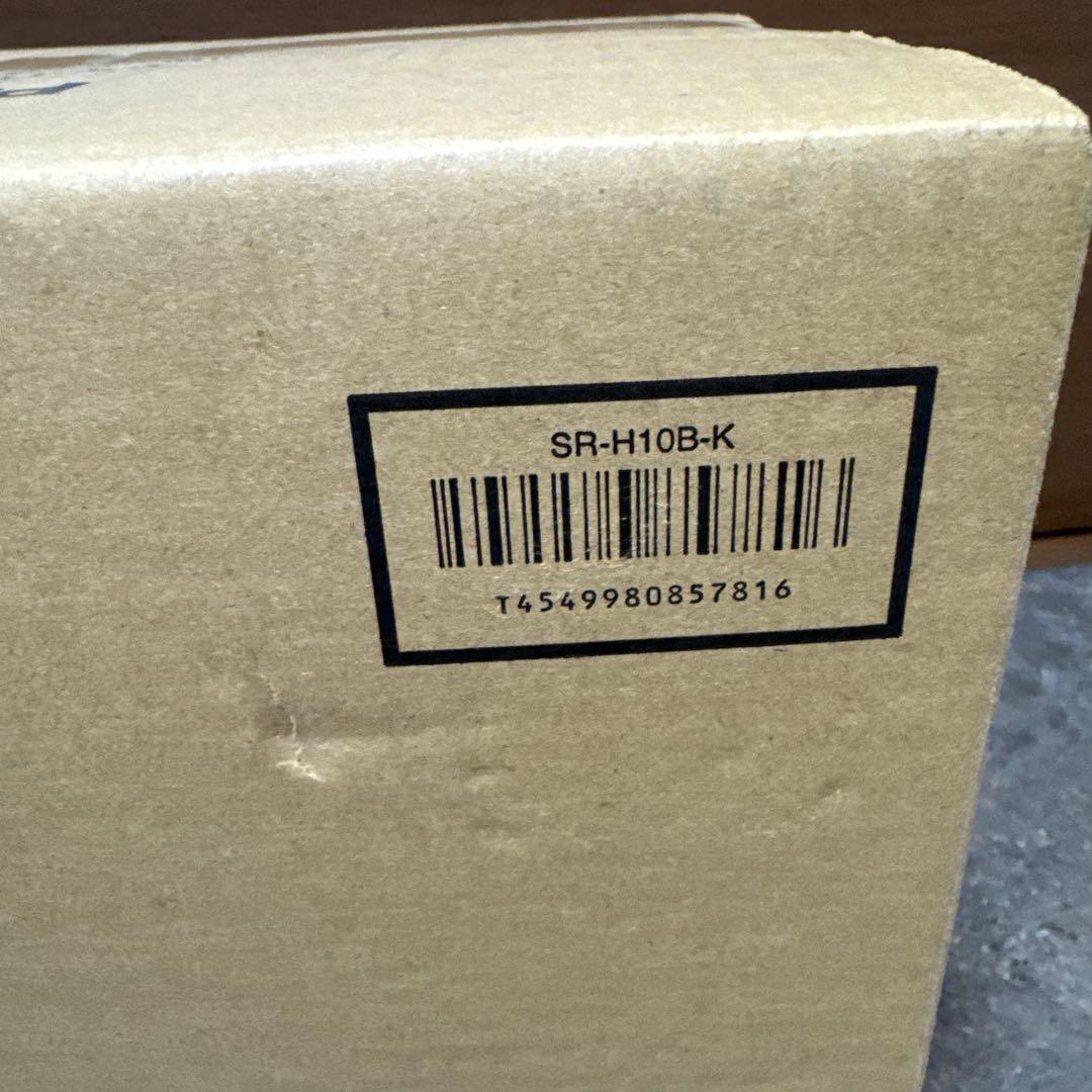 新品未開封品パナソニック SR-H10B-K IHジャー炊飯器 5.5合炊き 黒