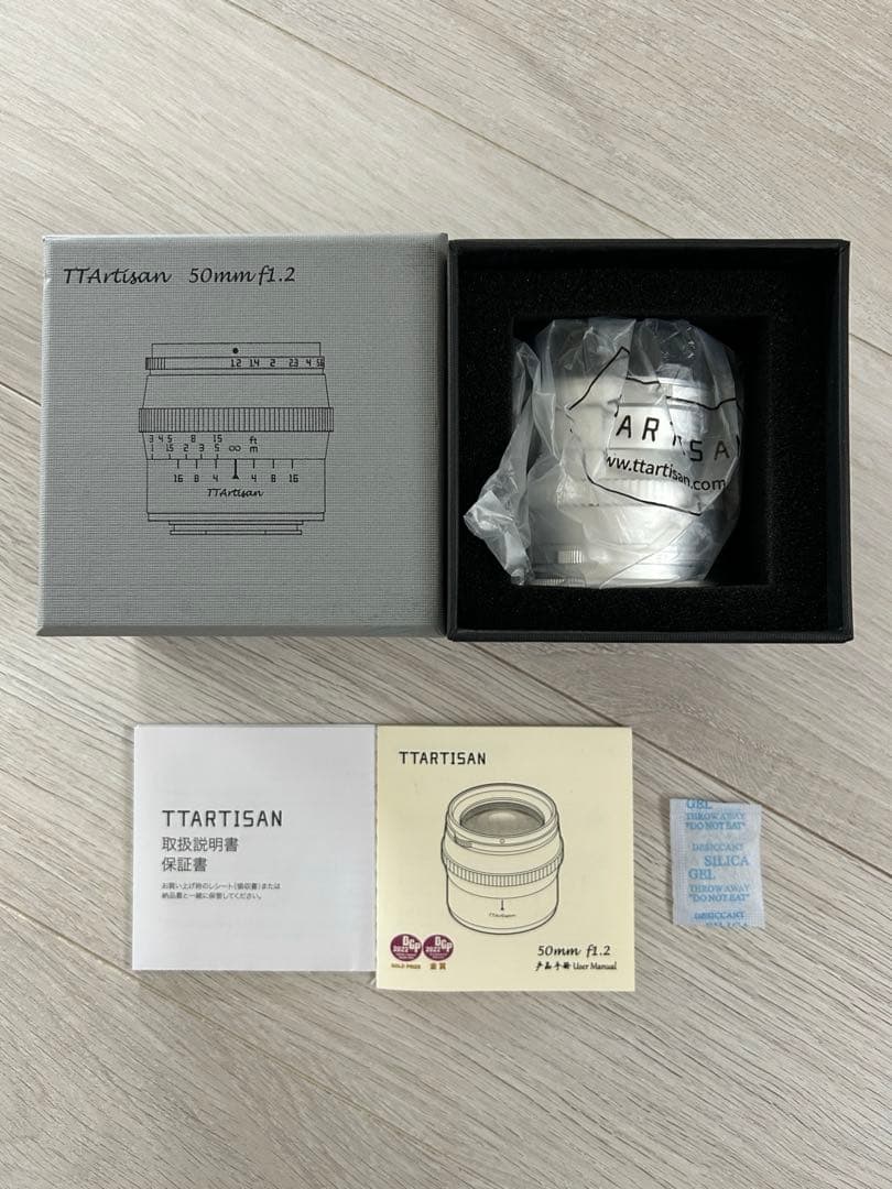 【サイズ注意】カメラレンズTTArtisan50mm f/1.2C【新品未使用】