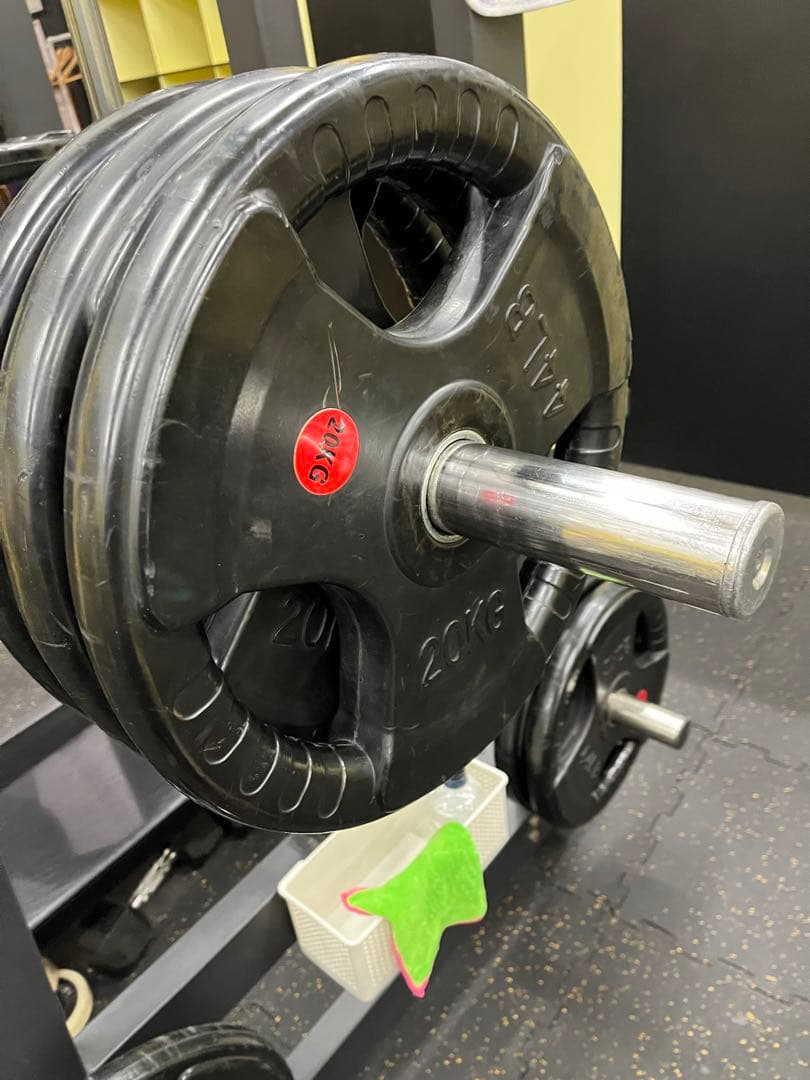 50mmラバープレート　20kg4枚