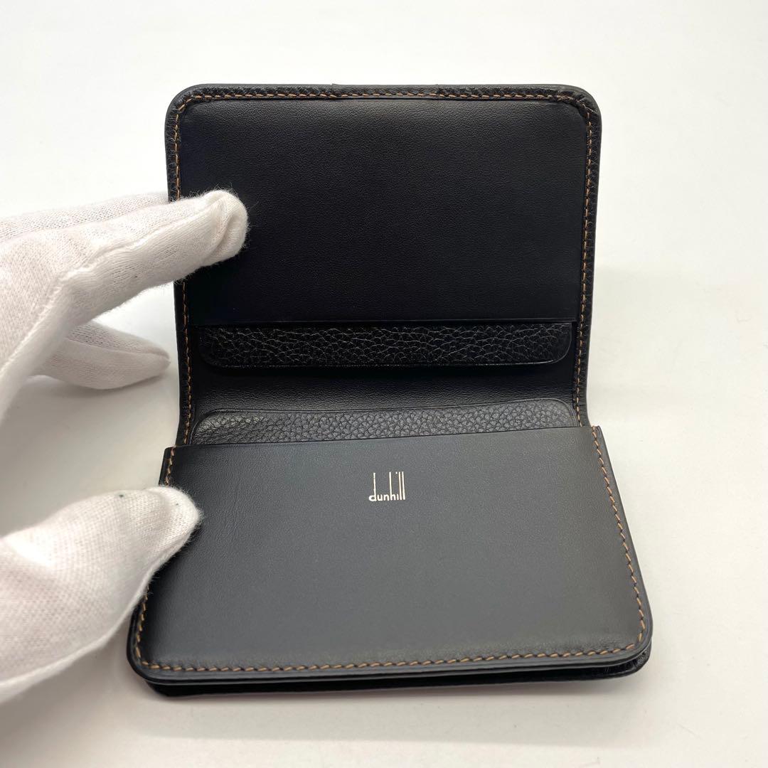 【未使用品】dunhill ダンヒル レザー カードケース 名刺入れ