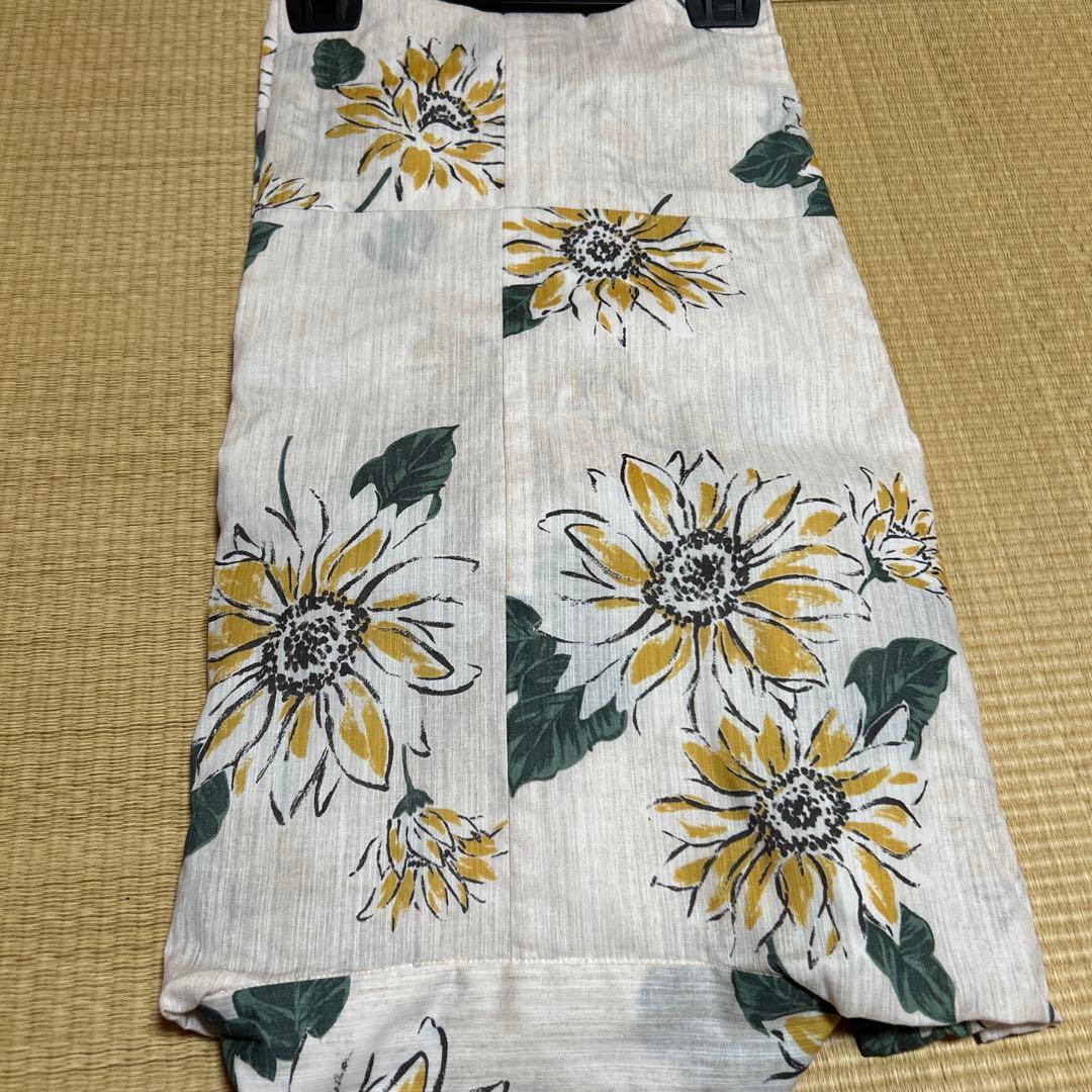 Ditaディータ　はんなりオトナ浴衣５点セット　夏色の向日葵しらべ