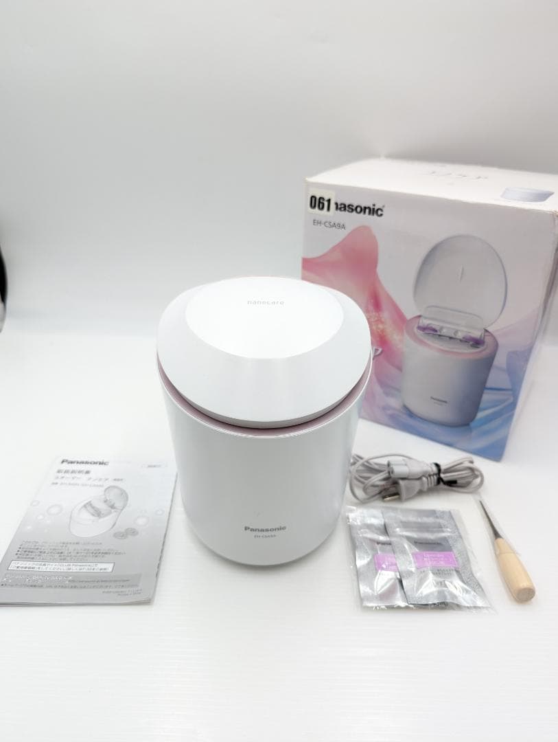 未使用に近い！パナソニック スチーマー ナノケア ピンク調 EH-SA9A-P