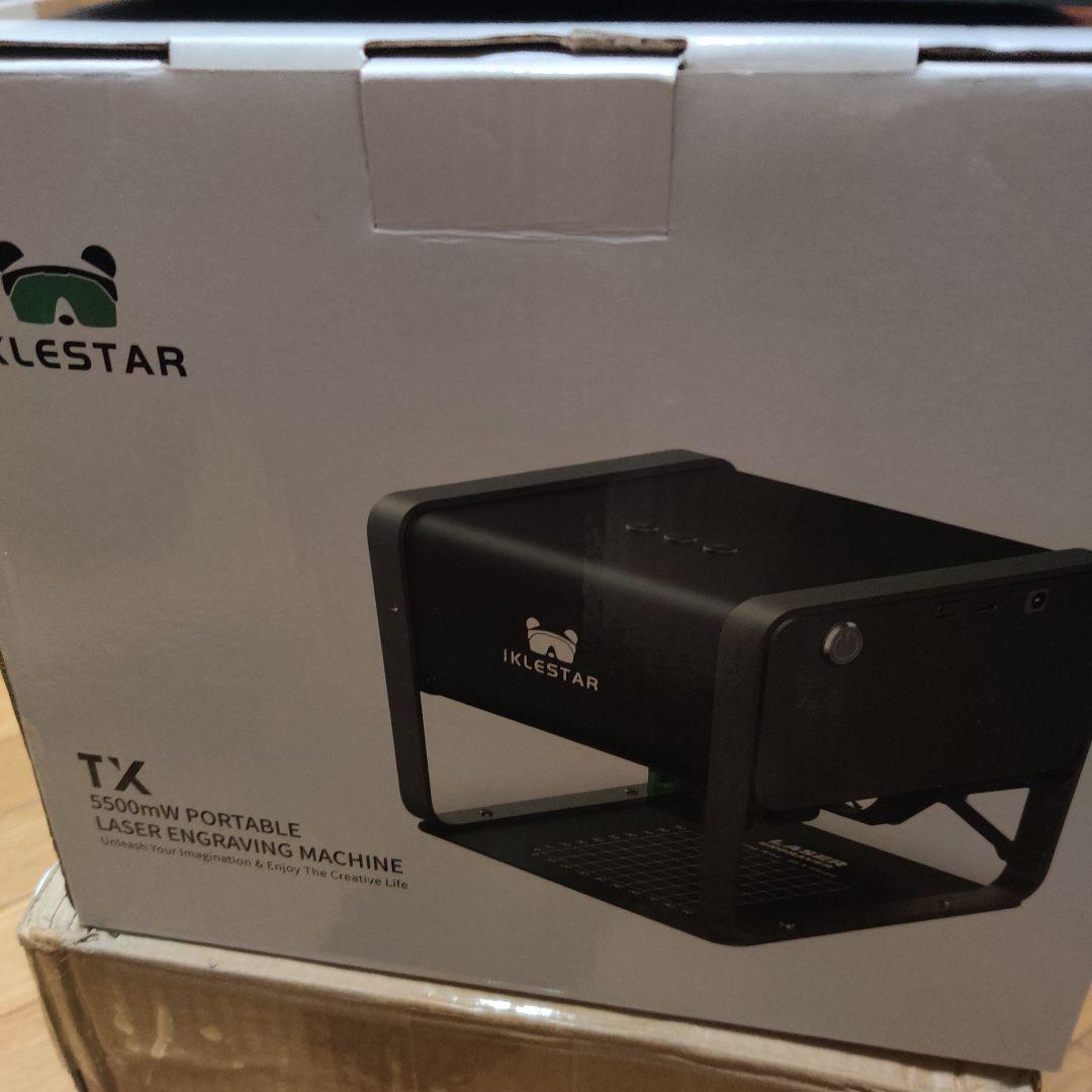 IKLESTAR TX5500mW レーザー彫刻機